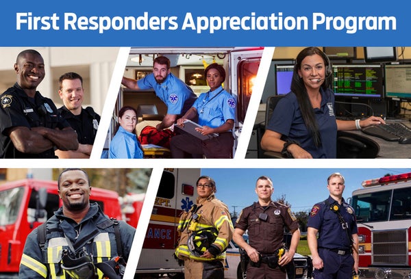 First Responders Deserve A Discount