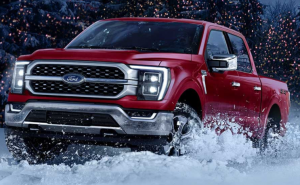 Ford F-150 in Snow