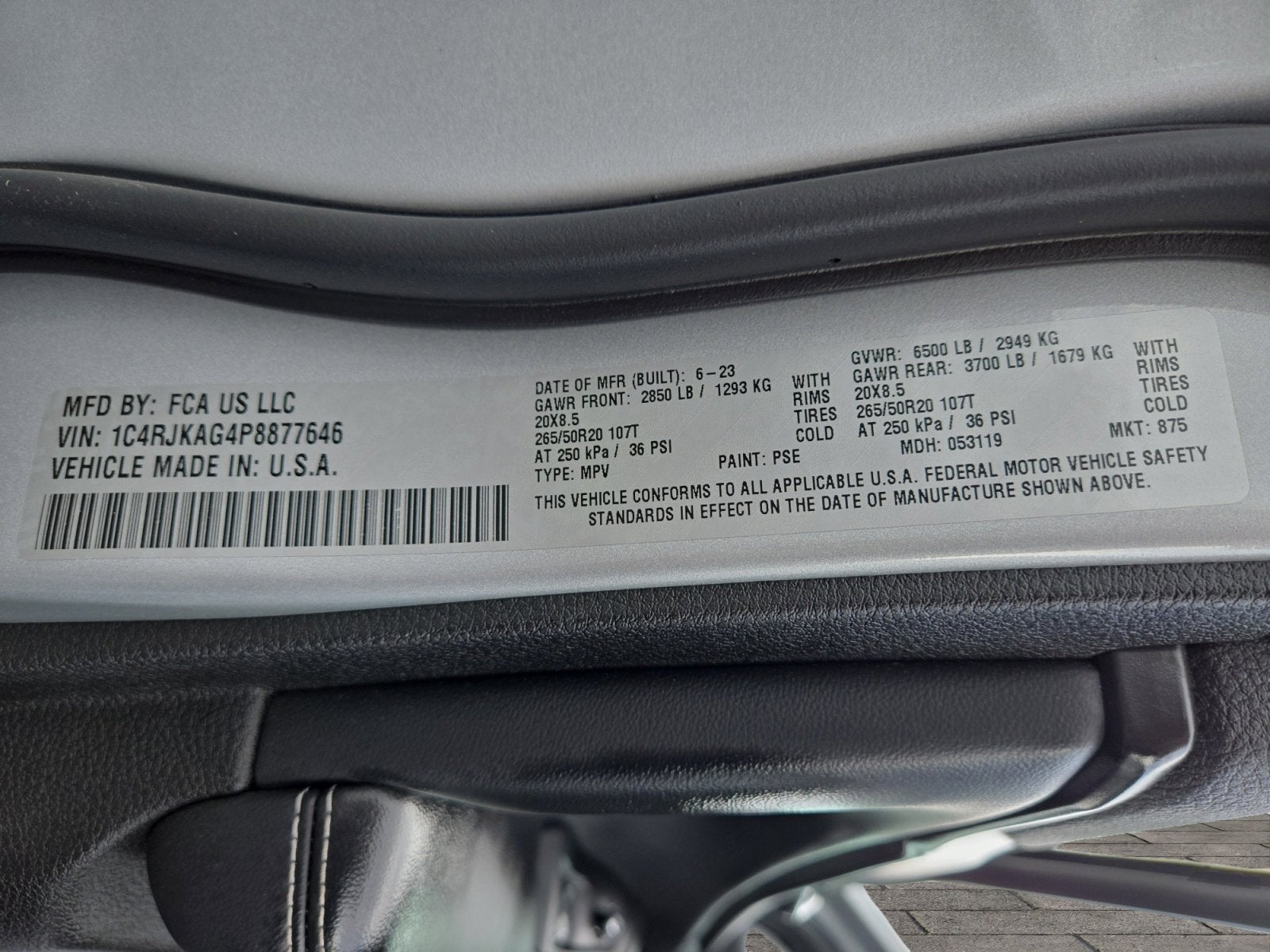 2023 Jeep Grand Cherokee L Altitude