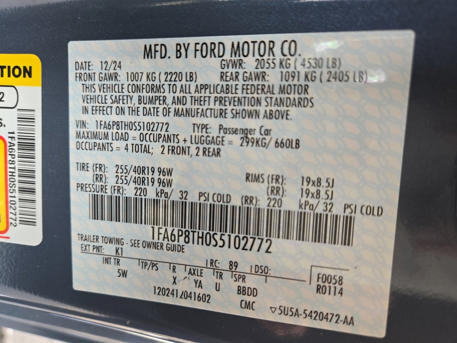 2025 Ford Mustang EcoBoost Premium