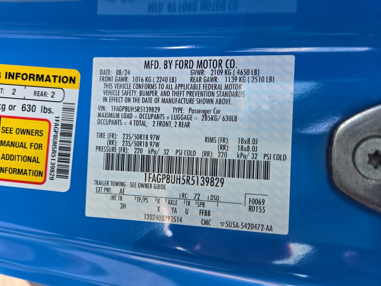 2024 Ford Mustang EcoBoost Premium