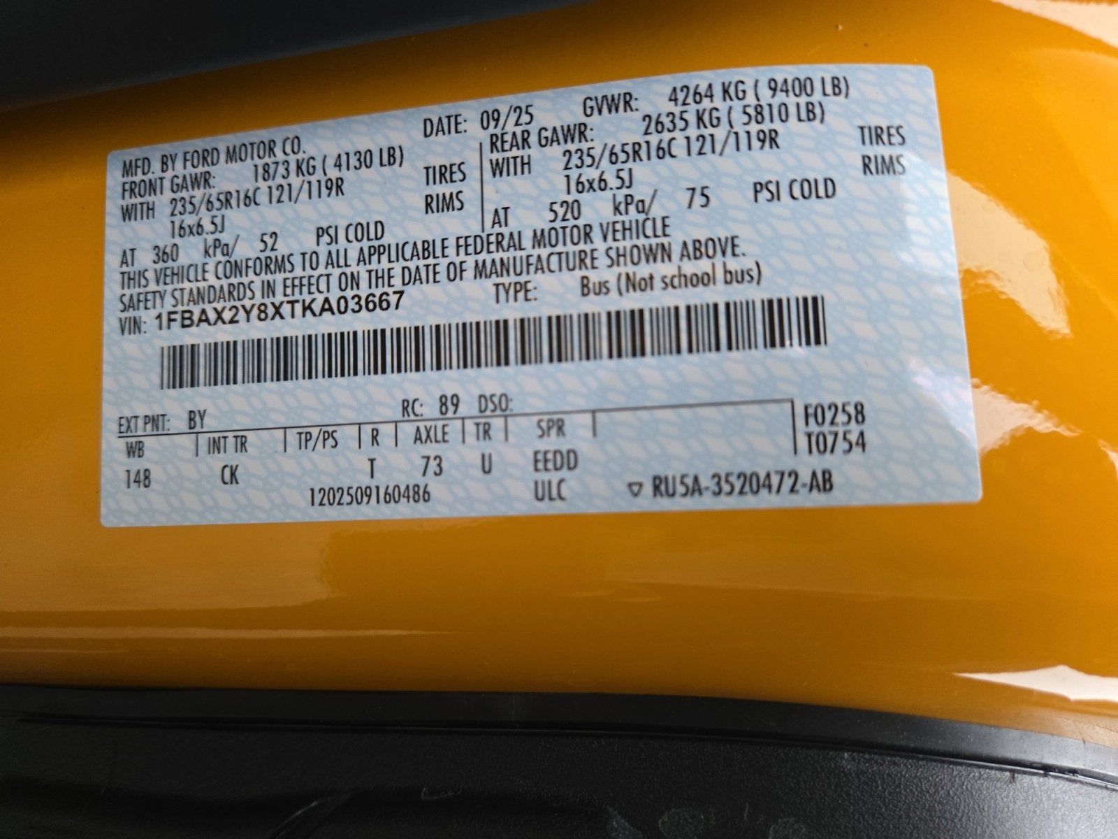 2026 Ford Transit Passenger Wagon XLT