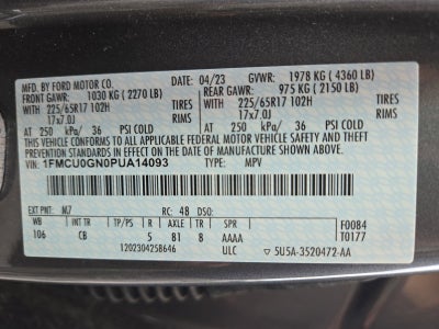 2023 Ford Escape Active