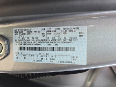 2022 Ford Escape SE