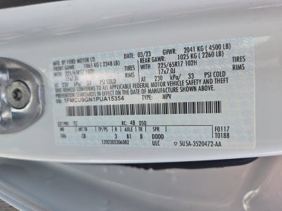 2023 Ford Escape Active