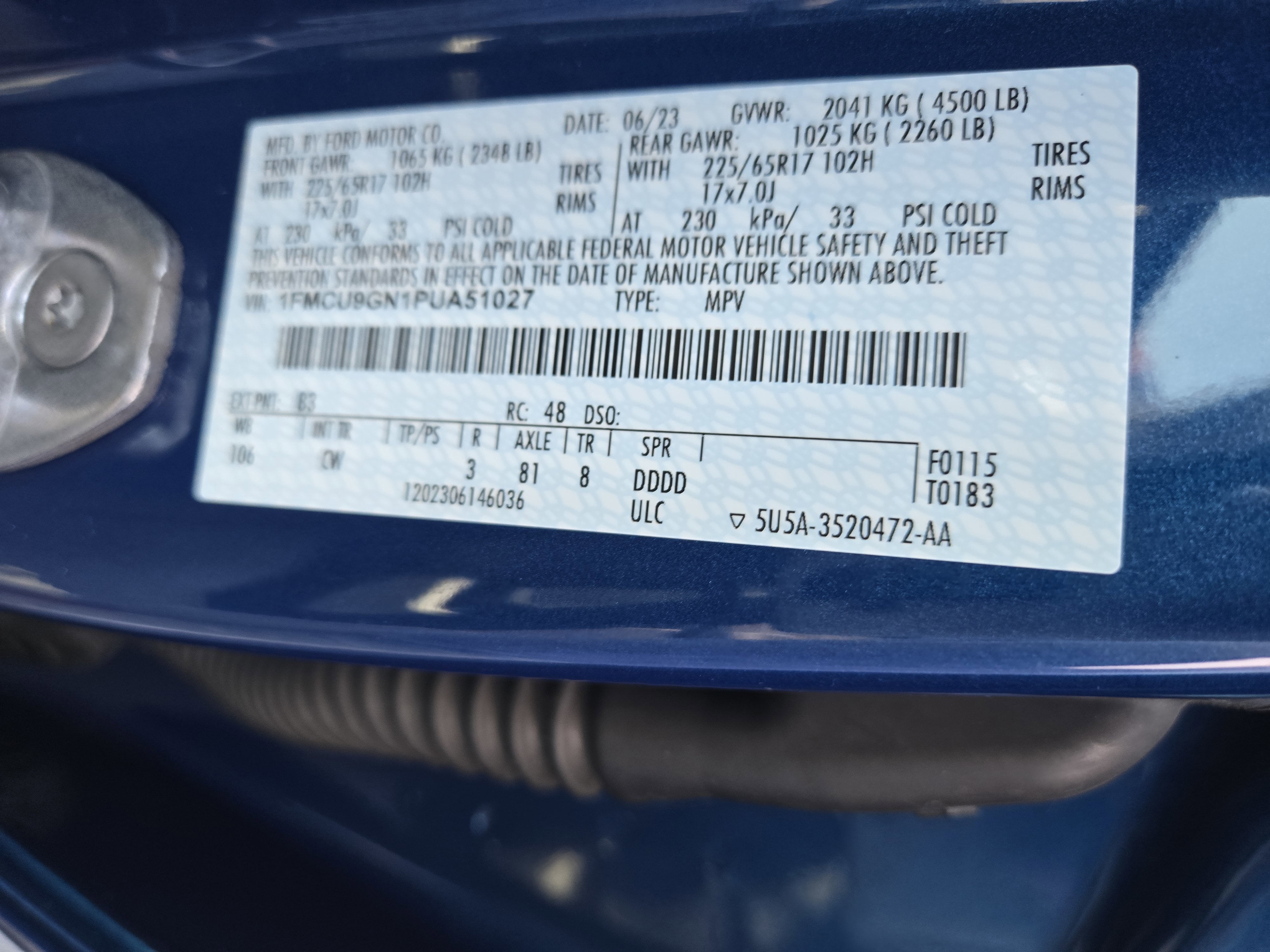 2023 Ford Escape Active