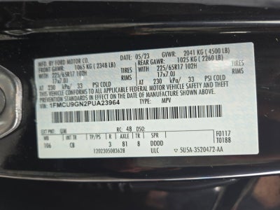 2023 Ford Escape Active