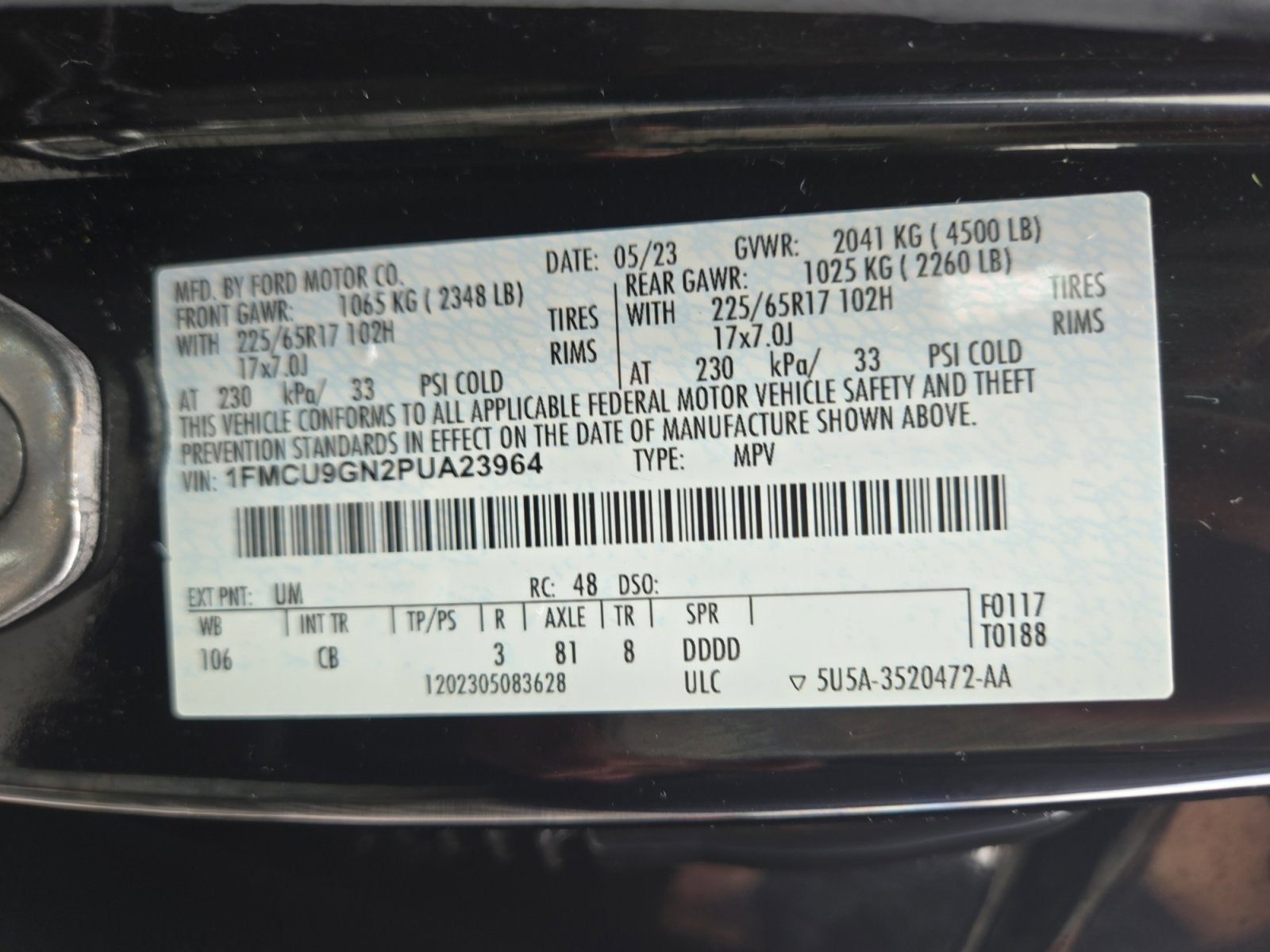 2023 Ford Escape Active