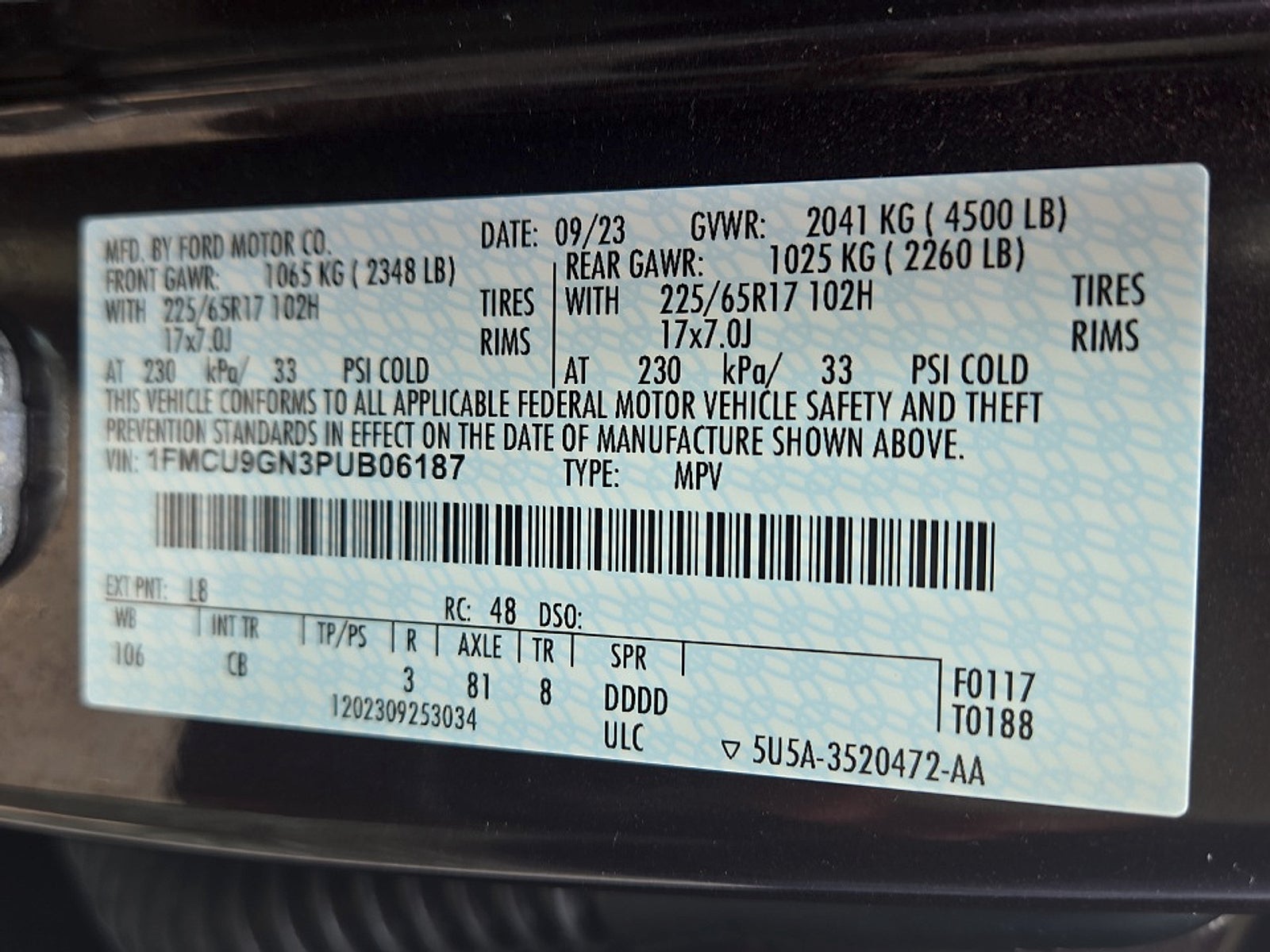 2023 Ford Escape Active