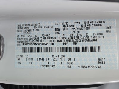 2023 Ford Escape Active