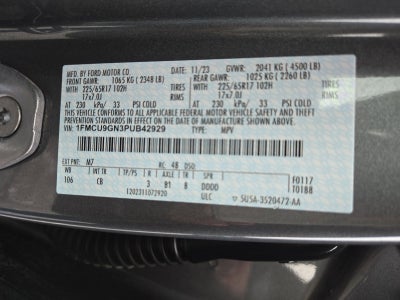 2023 Ford Escape Active