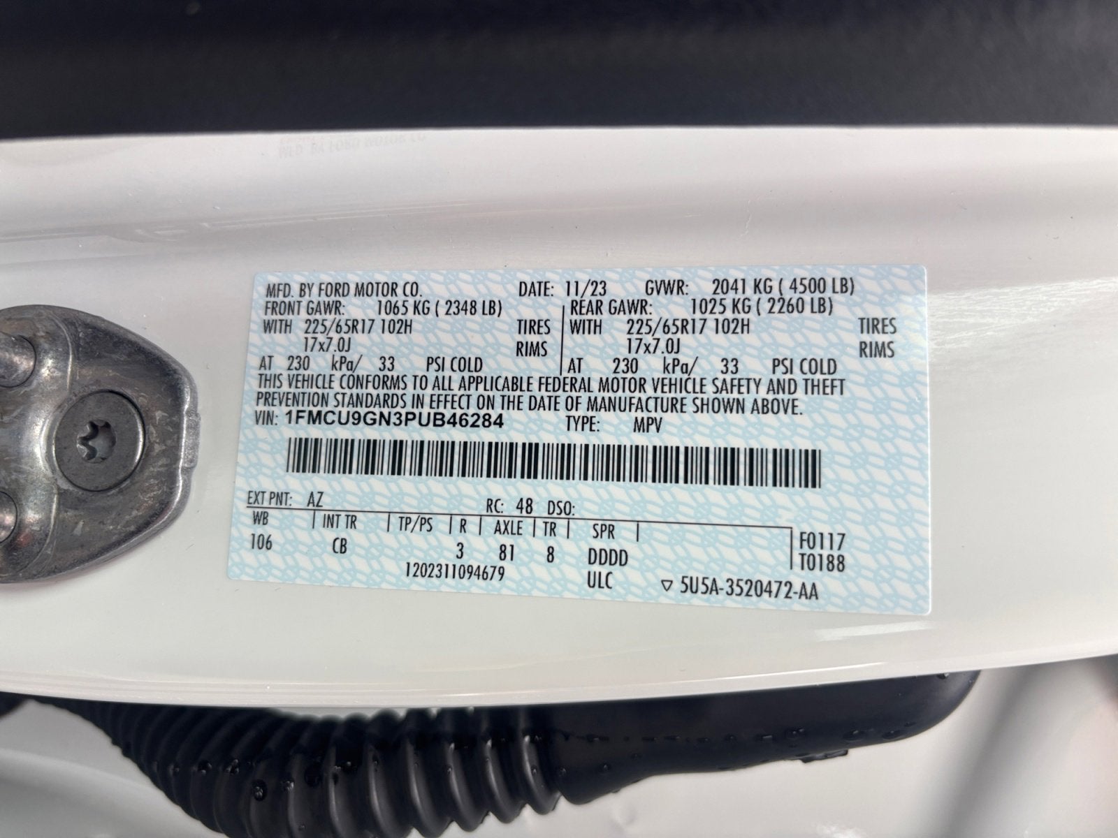 2023 Ford Escape Active