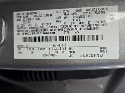 2024 Ford Escape Active