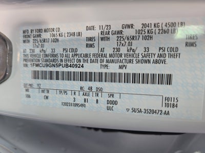 2023 Ford Escape Active