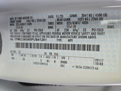 2023 Ford Escape Active