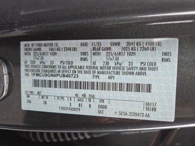 2023 Ford Escape Active