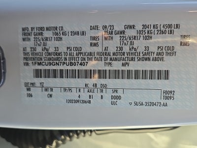 2023 Ford Escape Active
