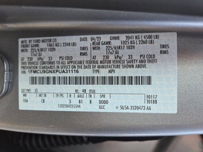 2023 Ford Escape Active