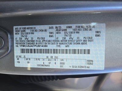 2023 Ford Escape Platinum