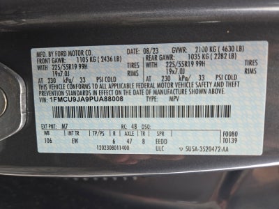 2023 Ford Escape Platinum