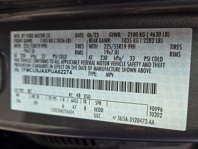 2023 Ford Escape Platinum