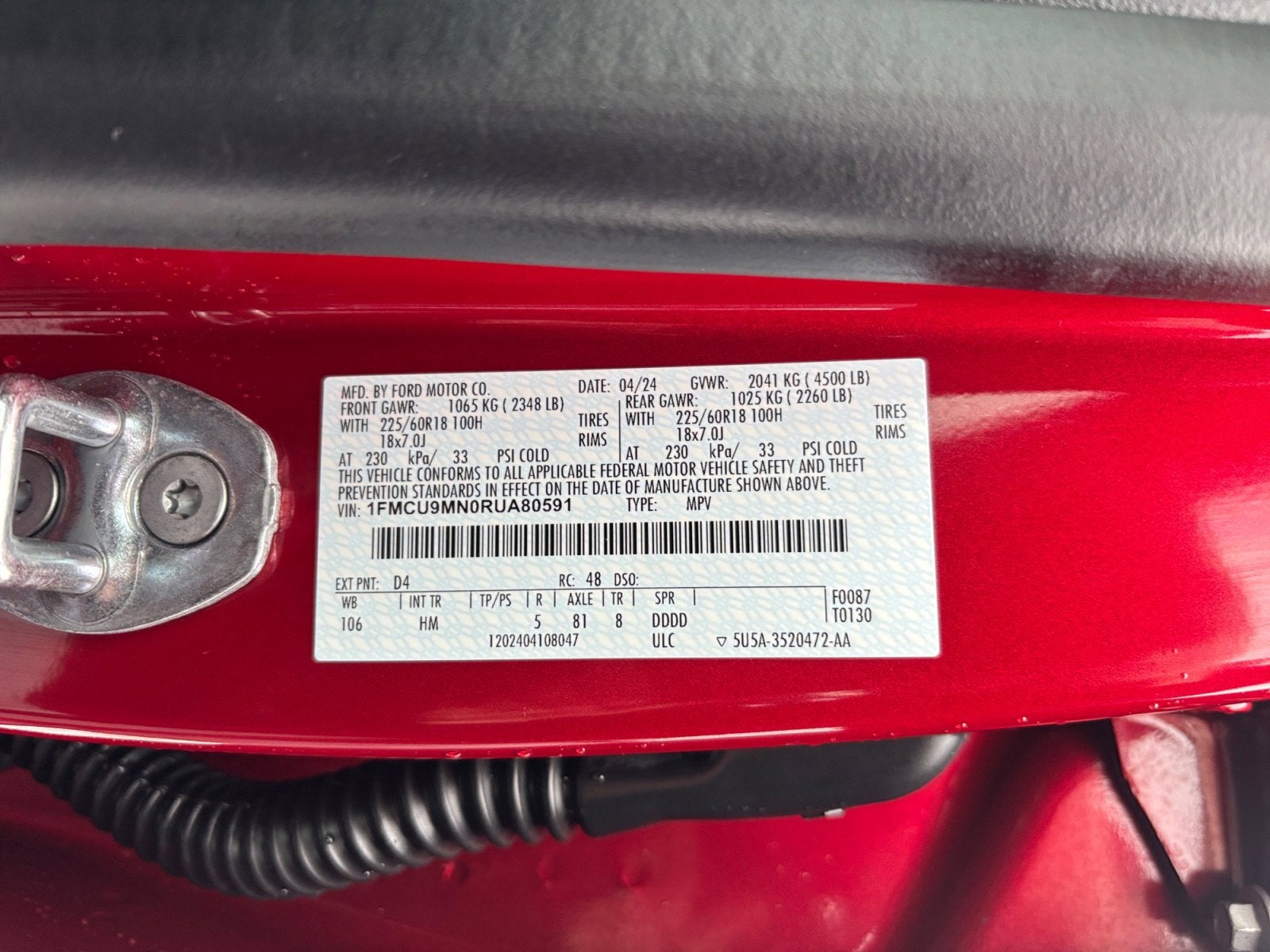 2024 Ford Escape ST-Line