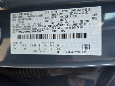 2025 Ford Escape ST-Line