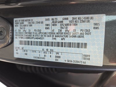 2023 Ford Escape ST-Line