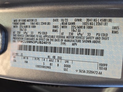 2023 Ford Escape ST-Line