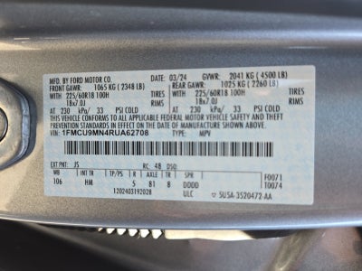 2024 Ford Escape ST-Line