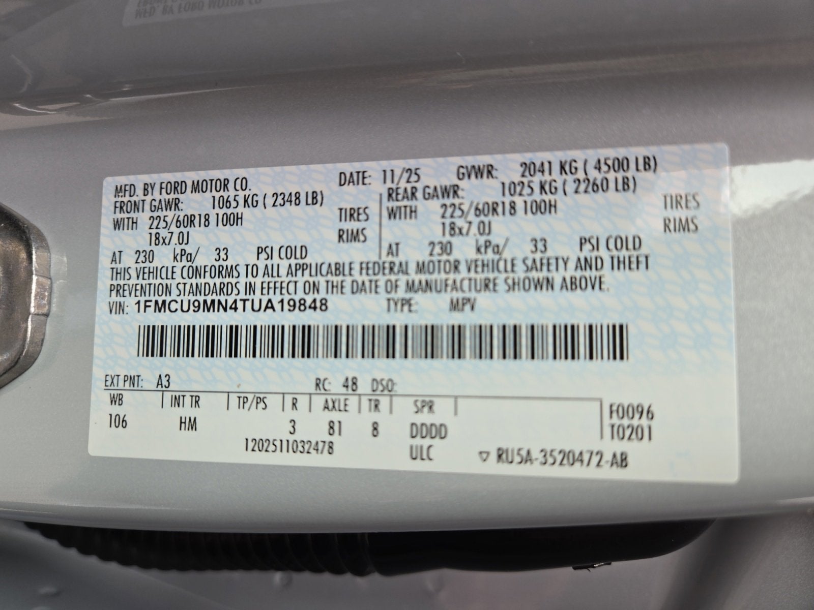 2026 Ford Escape ST-Line