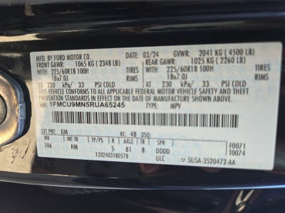 2024 Ford Escape ST-Line
