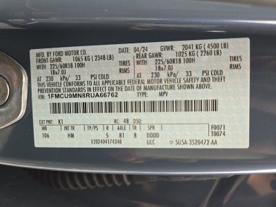 2024 Ford Escape ST-Line