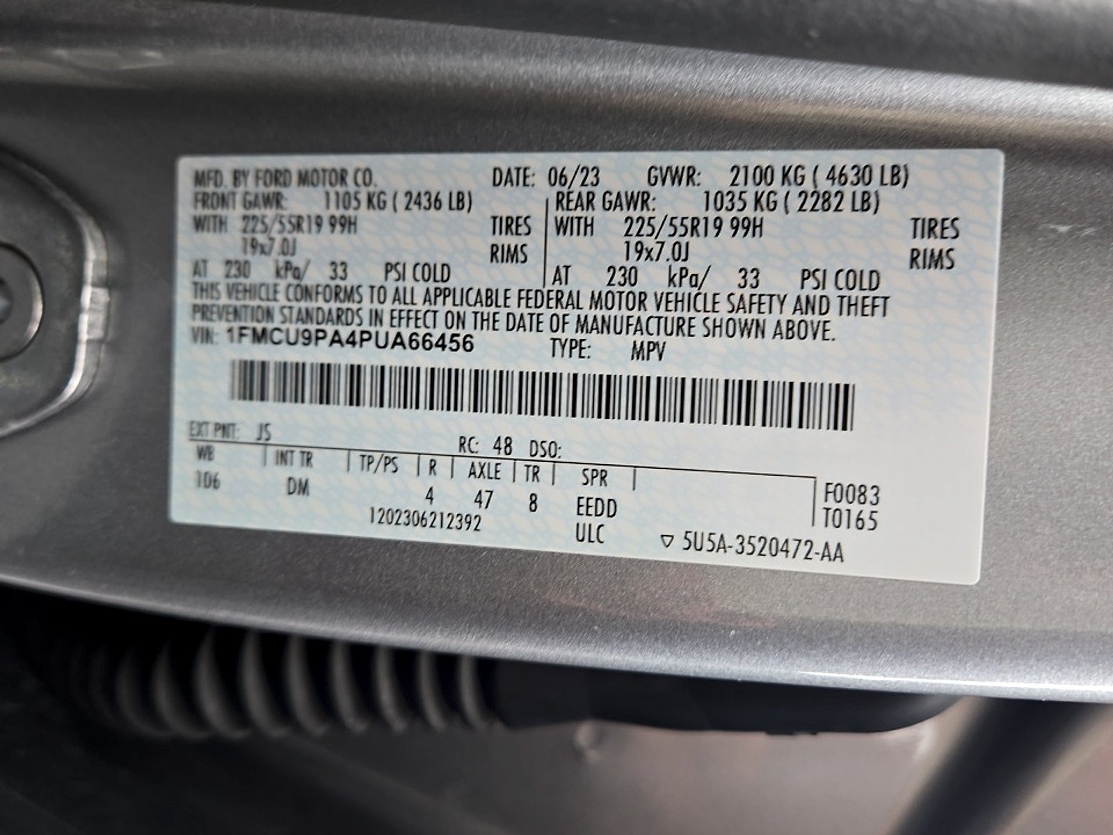2023 Ford Escape ST-Line Elite