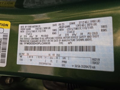 2023 Ford Bronco Big Bend