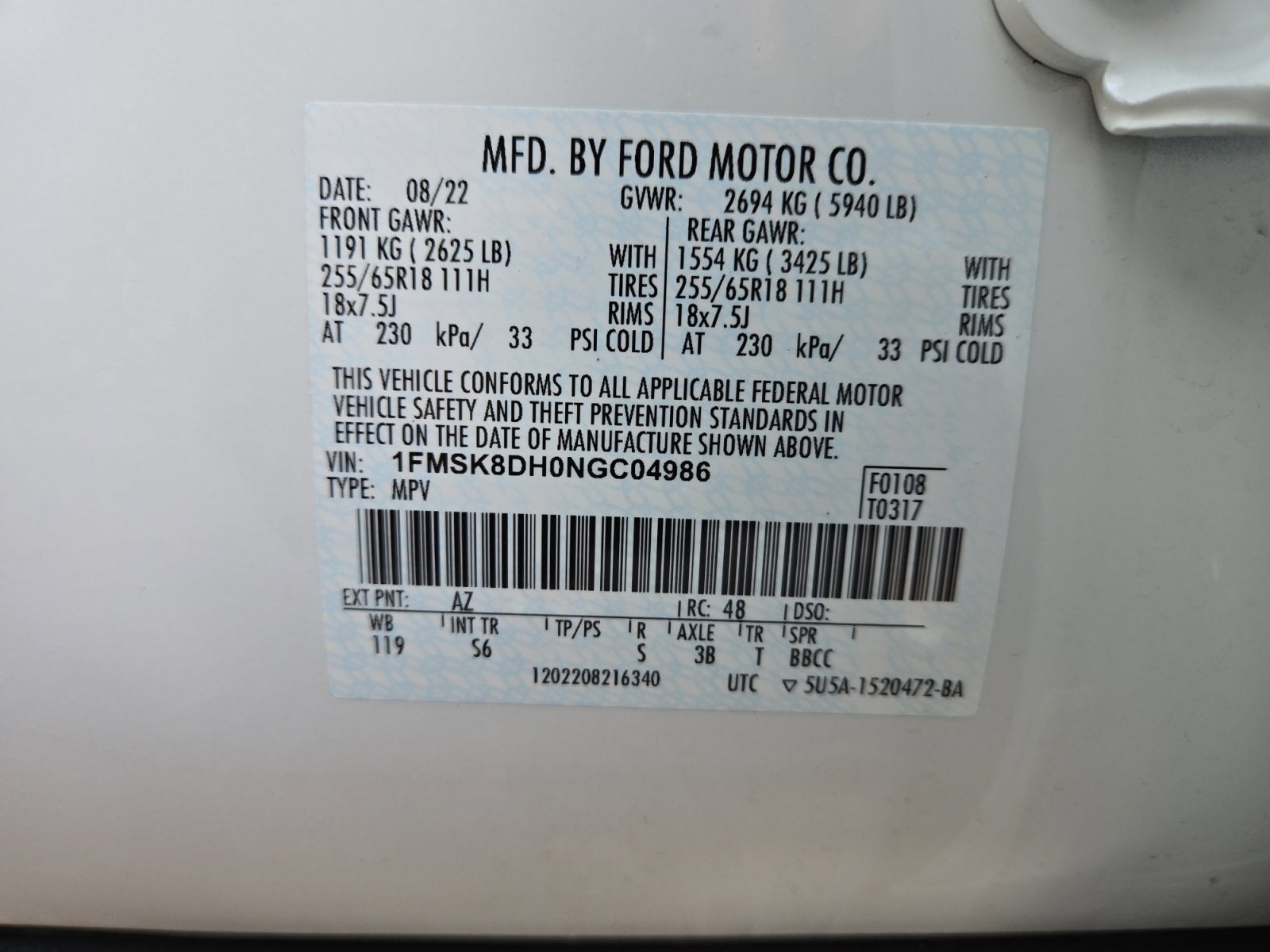 2022 Ford Explorer XLT