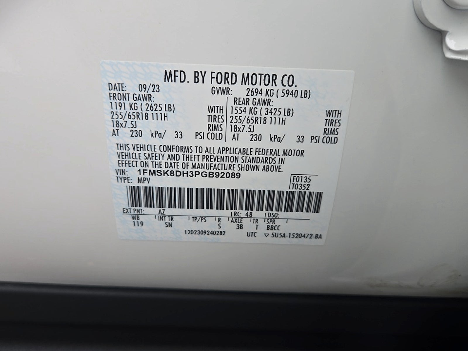 2023 Ford Explorer XLT