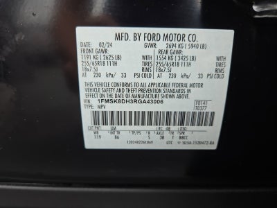 2024 Ford Explorer XLT