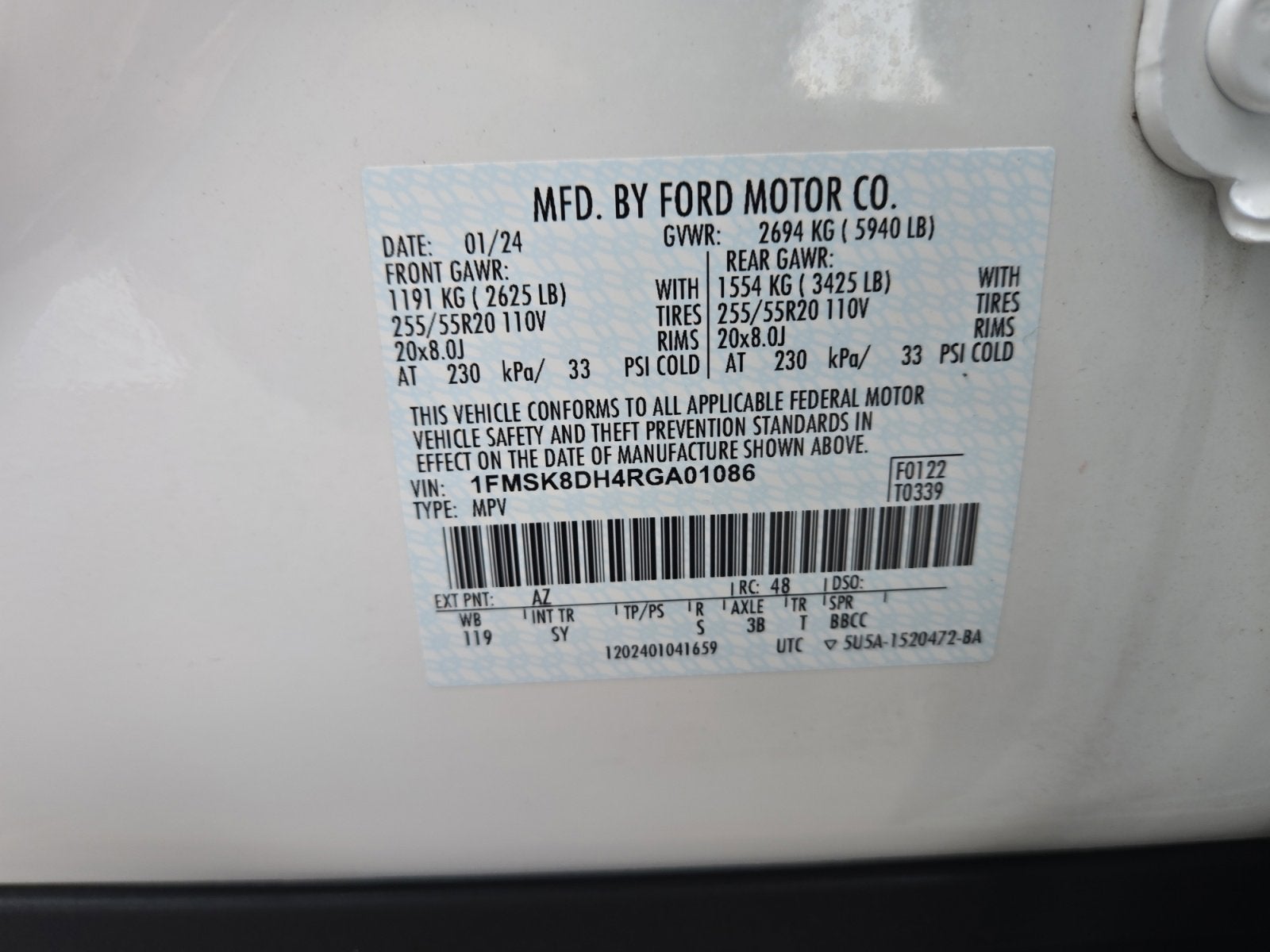 2024 Ford Explorer XLT