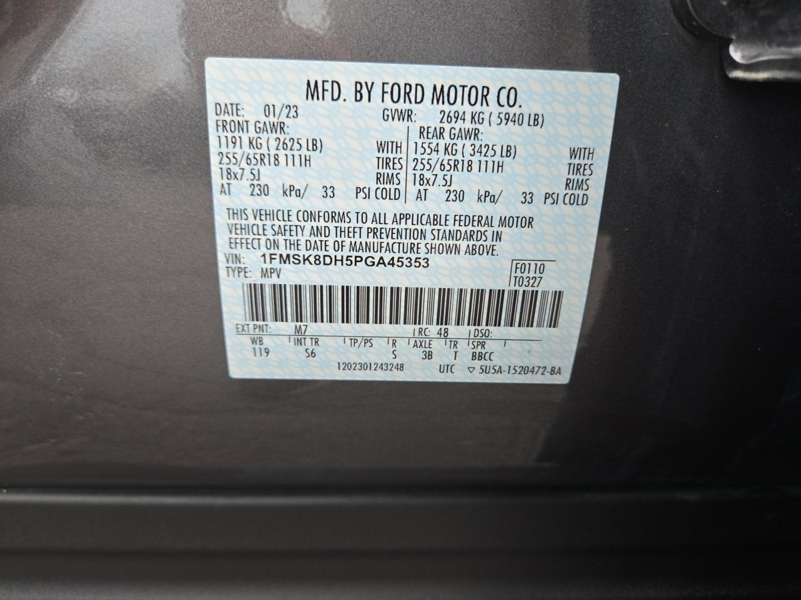 2023 Ford Explorer XLT