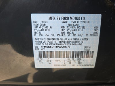 2023 Ford Explorer XLT