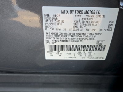 2022 Ford Explorer XLT