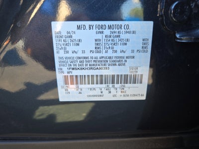 2024 Ford Explorer ST-Line