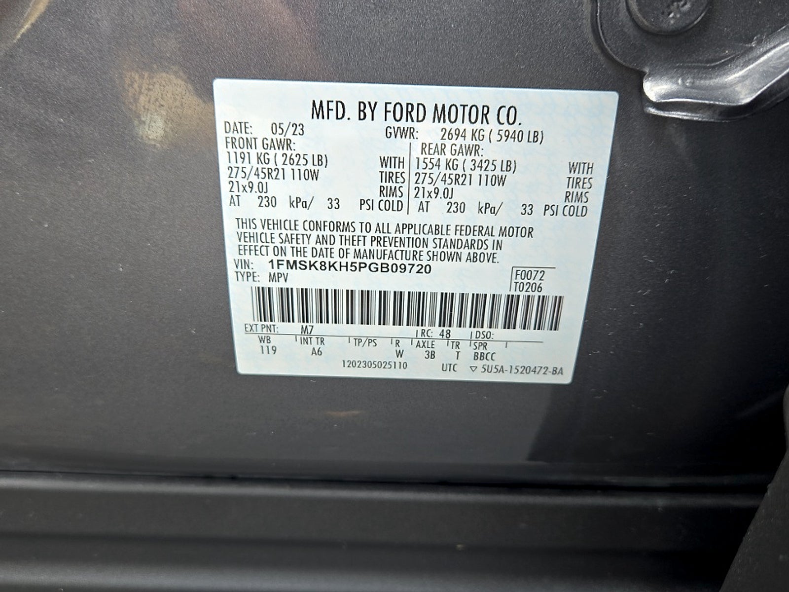 2023 Ford Explorer ST-Line