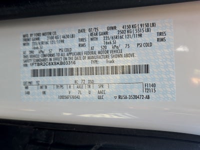 2025 Ford Transit-250 Cargo Van 148 WB Medium Roof Cargo