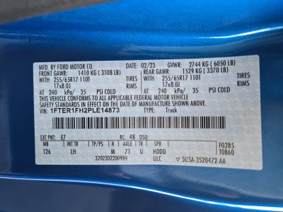 2023 Ford Ranger Base