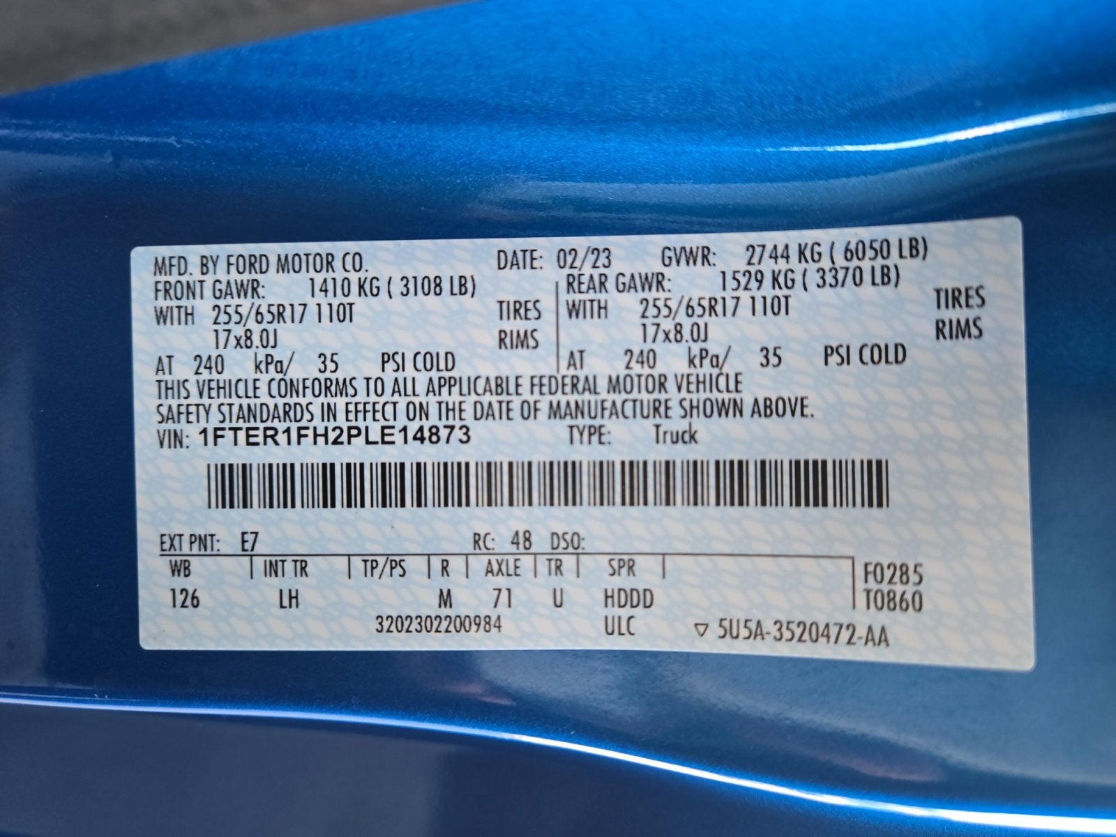 2023 Ford Ranger Base