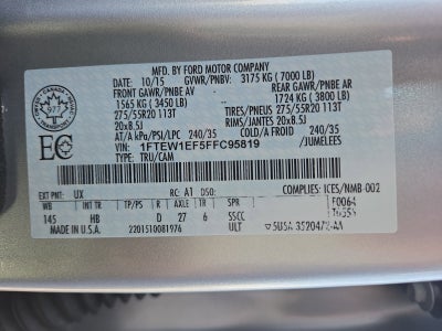 2015 Ford F-150 Base