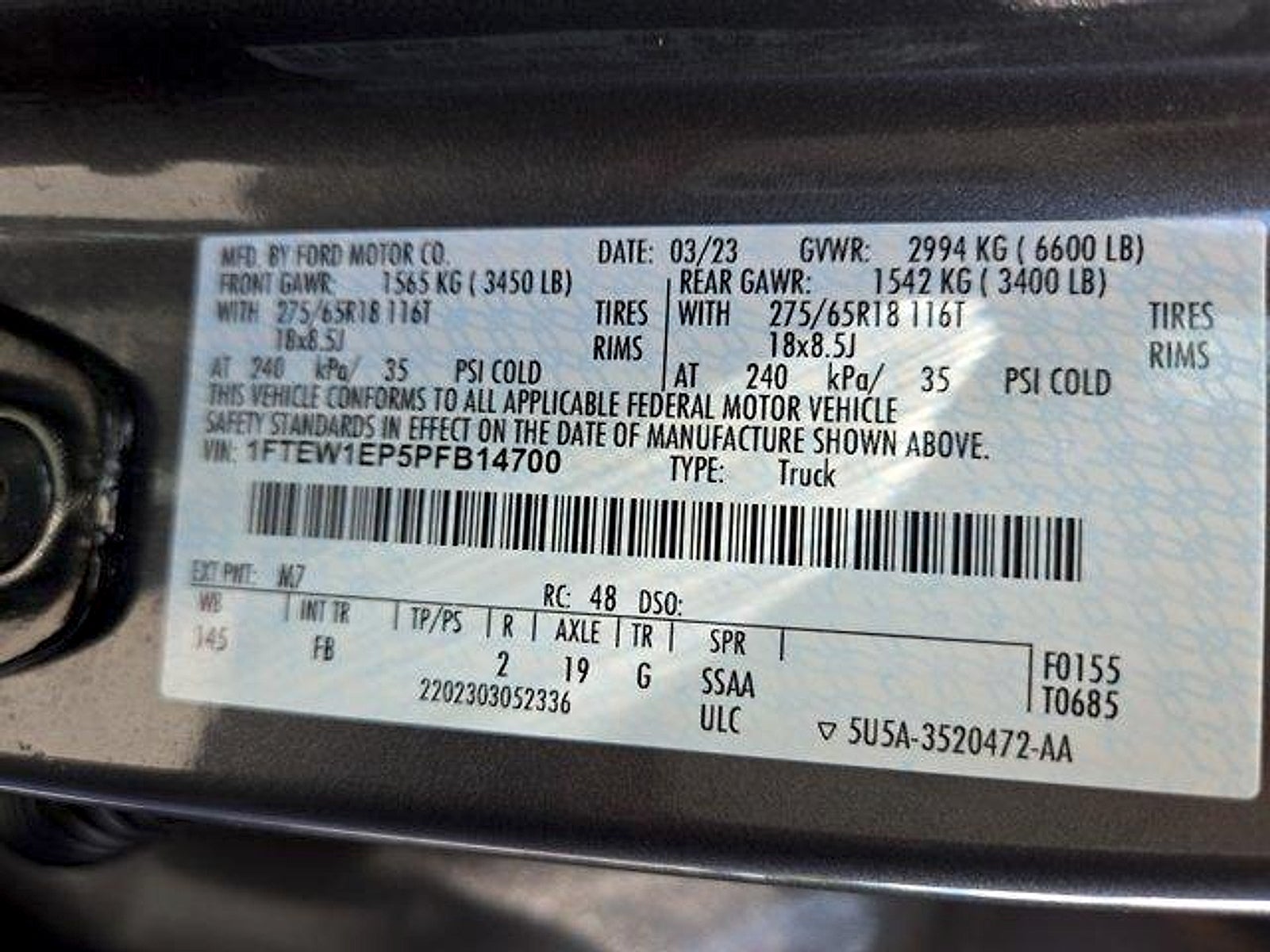 2023 Ford F-150 XLT