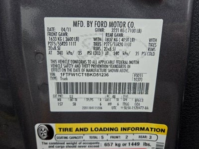 2011 Ford F-150 XLT